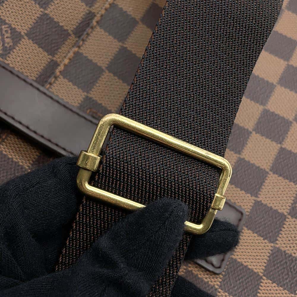 LOUIS VUITTON Broadway RedN42270 Damier Ebene Canvas