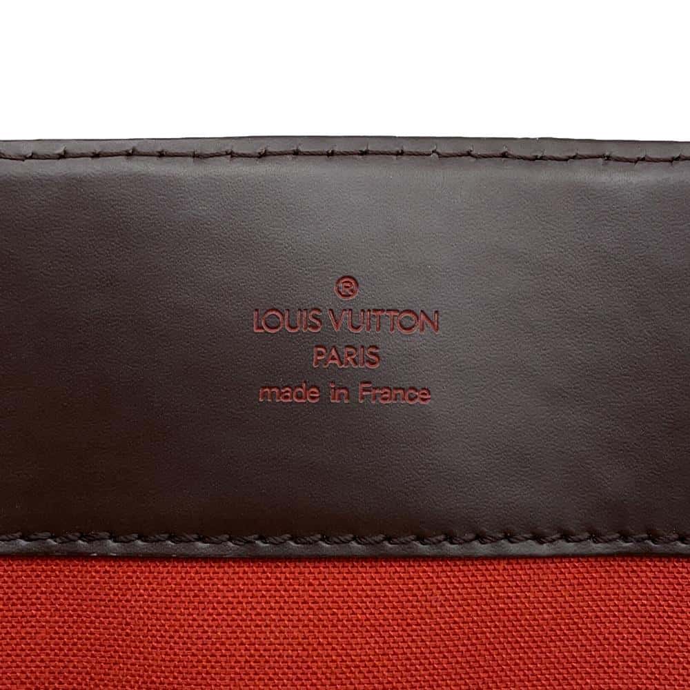 LOUIS VUITTON Broadway RedN42270 Damier Ebene Canvas