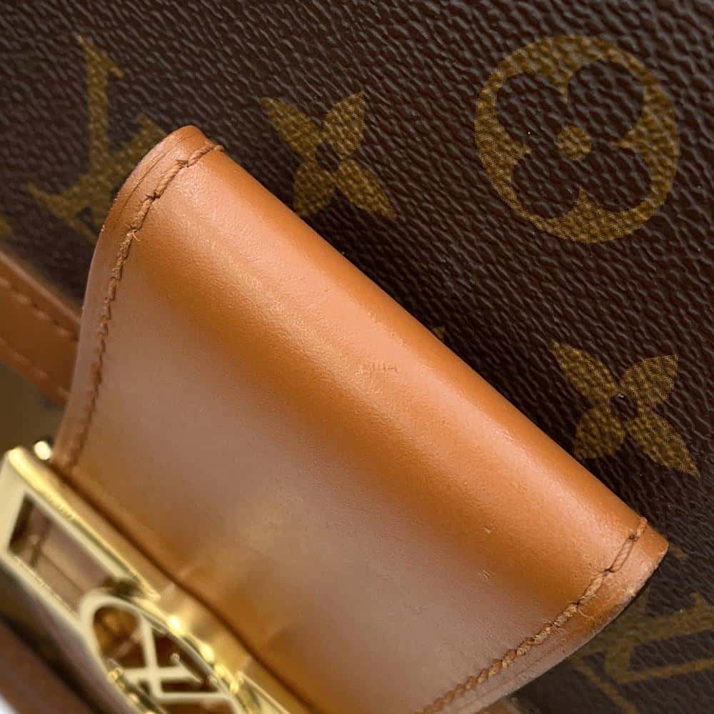 LOUIS VUITTON Dauphine NoirM45958 Monogram Monogram Reverse Canvas Size MM