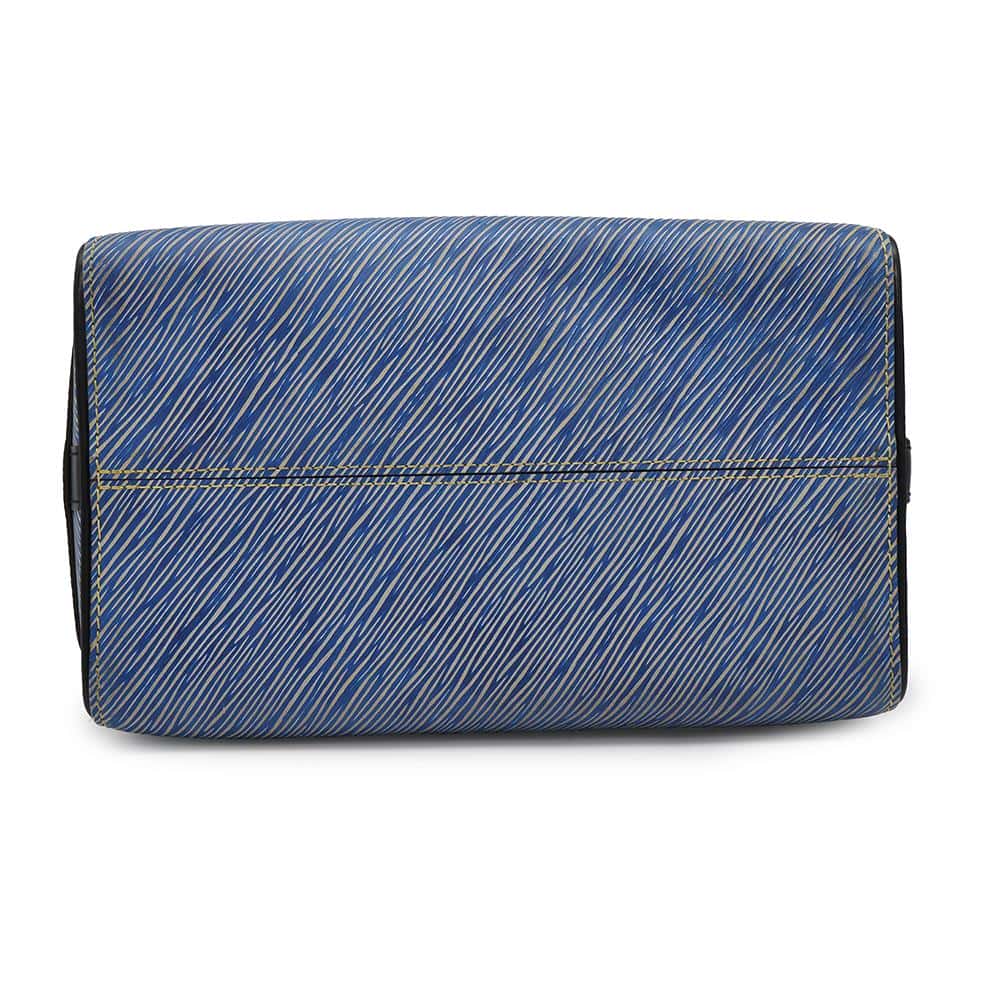 LOUIS VUITTON Speedy Bandouliere Blue/NoirM51280 Epi Denim Size 25