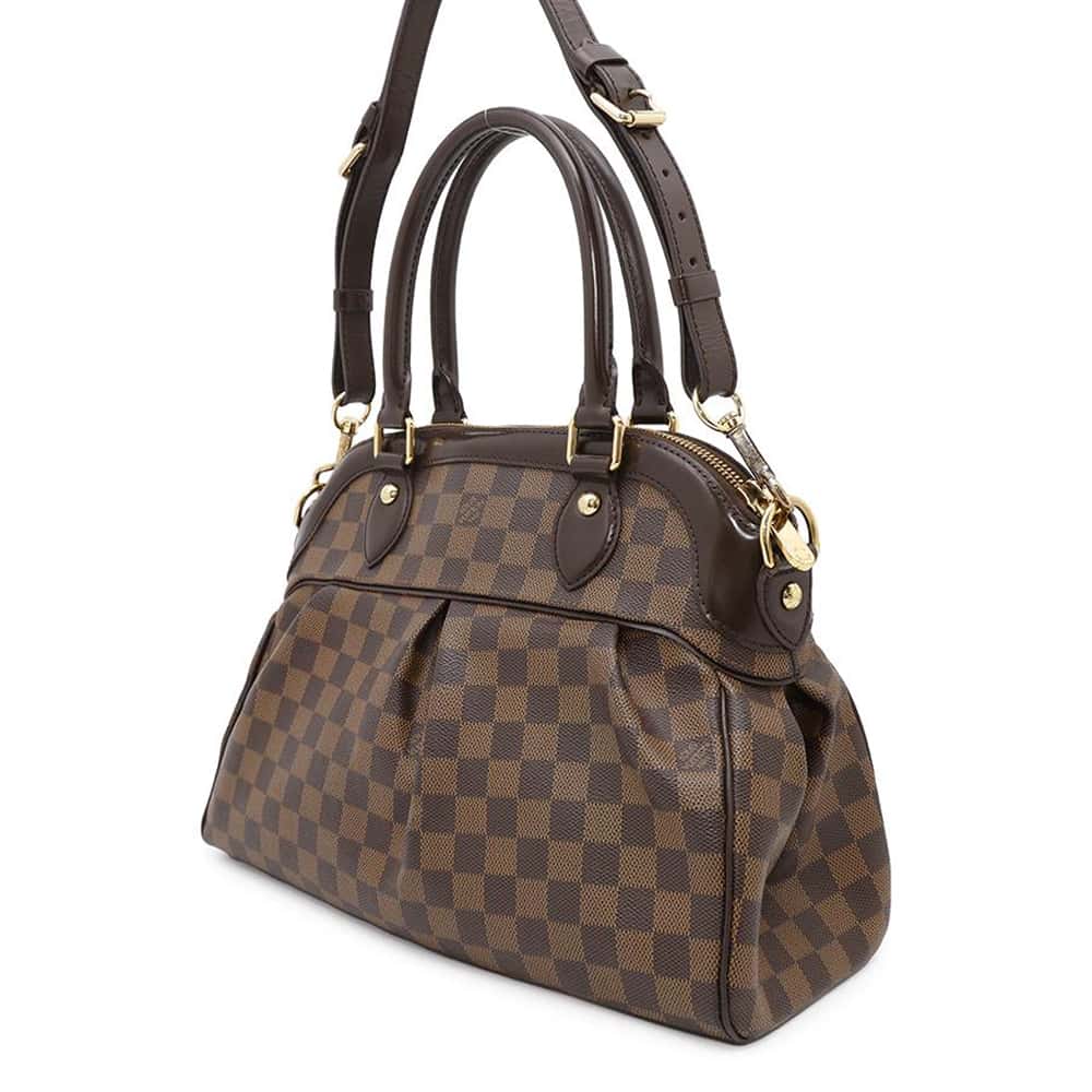 LOUIS VUITTON Trevi RedN51997 Damier Ebene Canvas Size PM