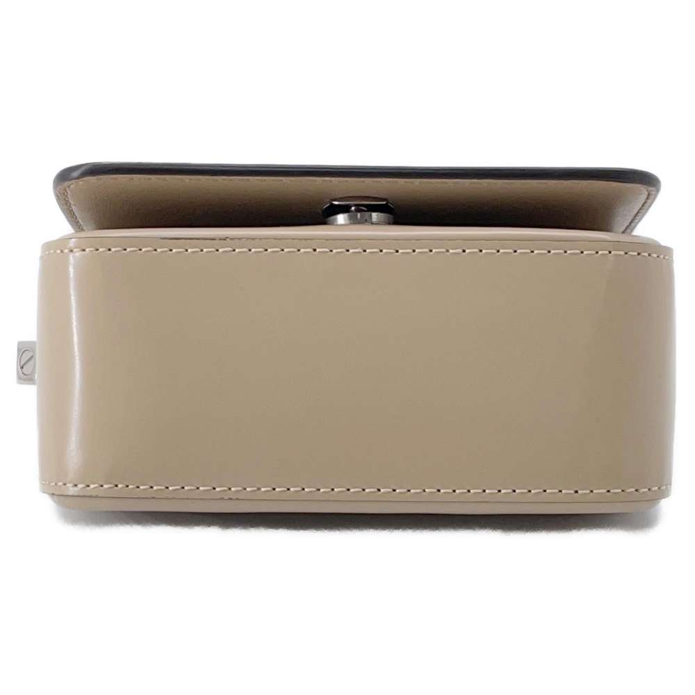 FENDI First Site Nano Beige7AS173 Leather