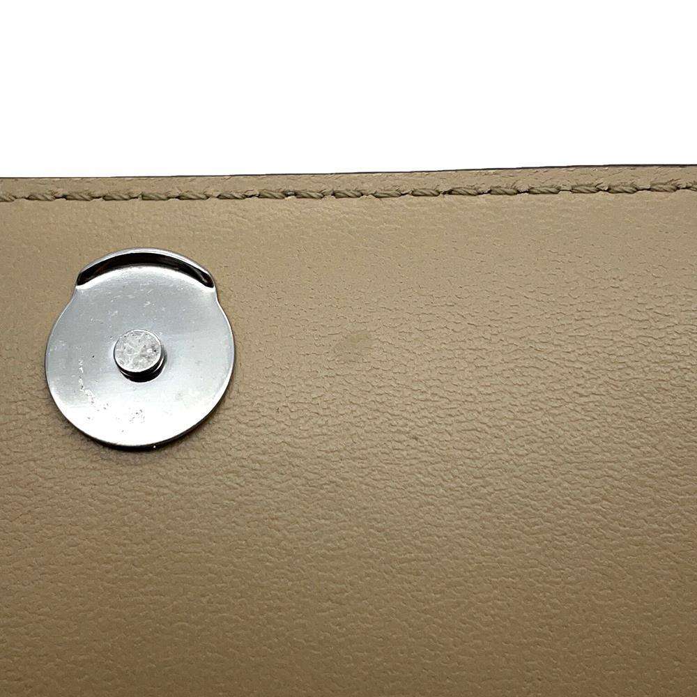 FENDI First Site Nano Beige7AS173 Leather