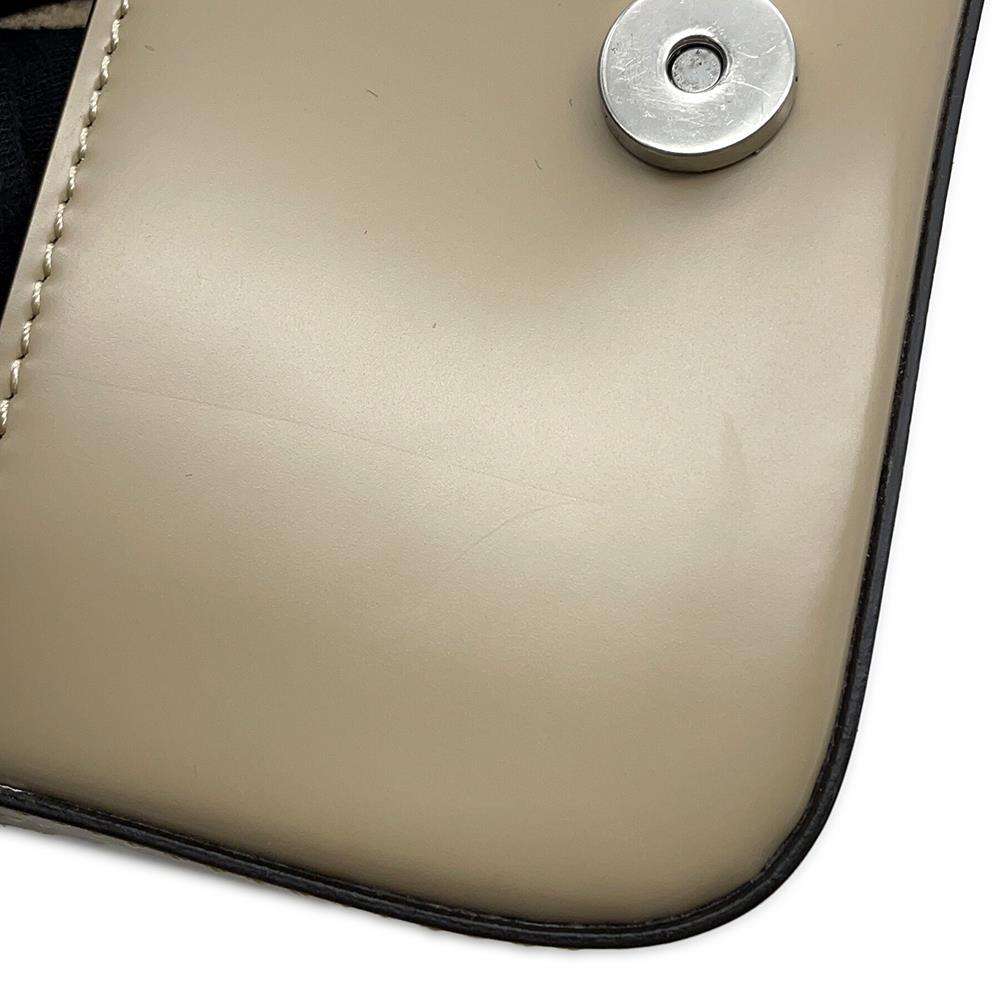 FENDI First Site Nano Beige7AS173 Leather