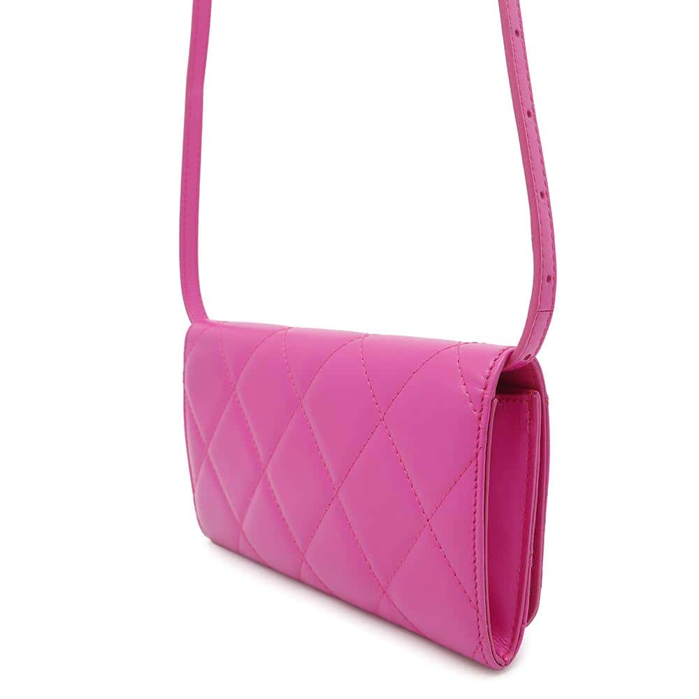 BALENCIAGA ShoulderPouch Purple616367 Leather