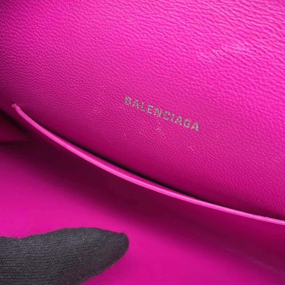 BALENCIAGA ShoulderPouch Purple616367 Leather