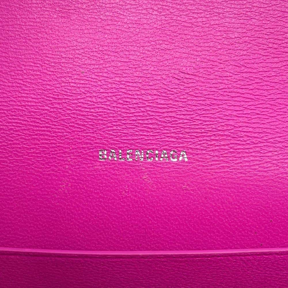 BALENCIAGA ShoulderPouch Purple616367 Leather