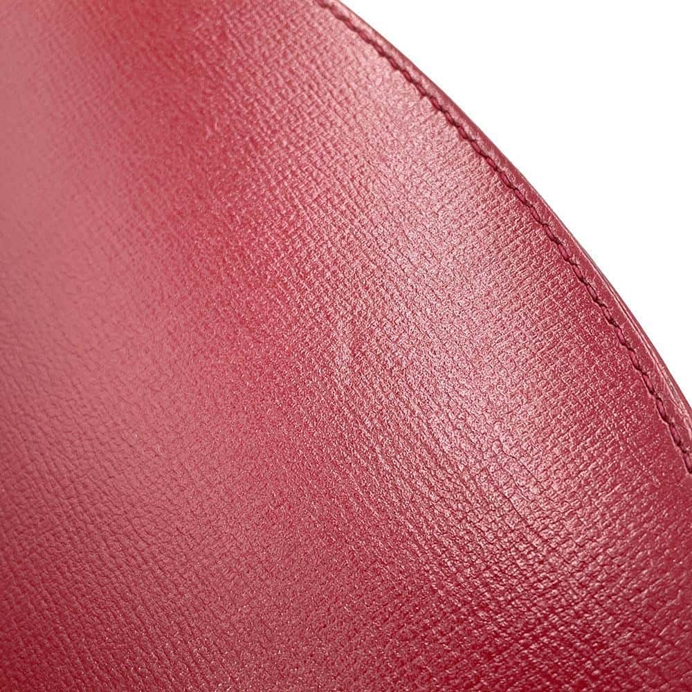 GUCCI Horsebit 1955 bucket bag Red602118 Leather