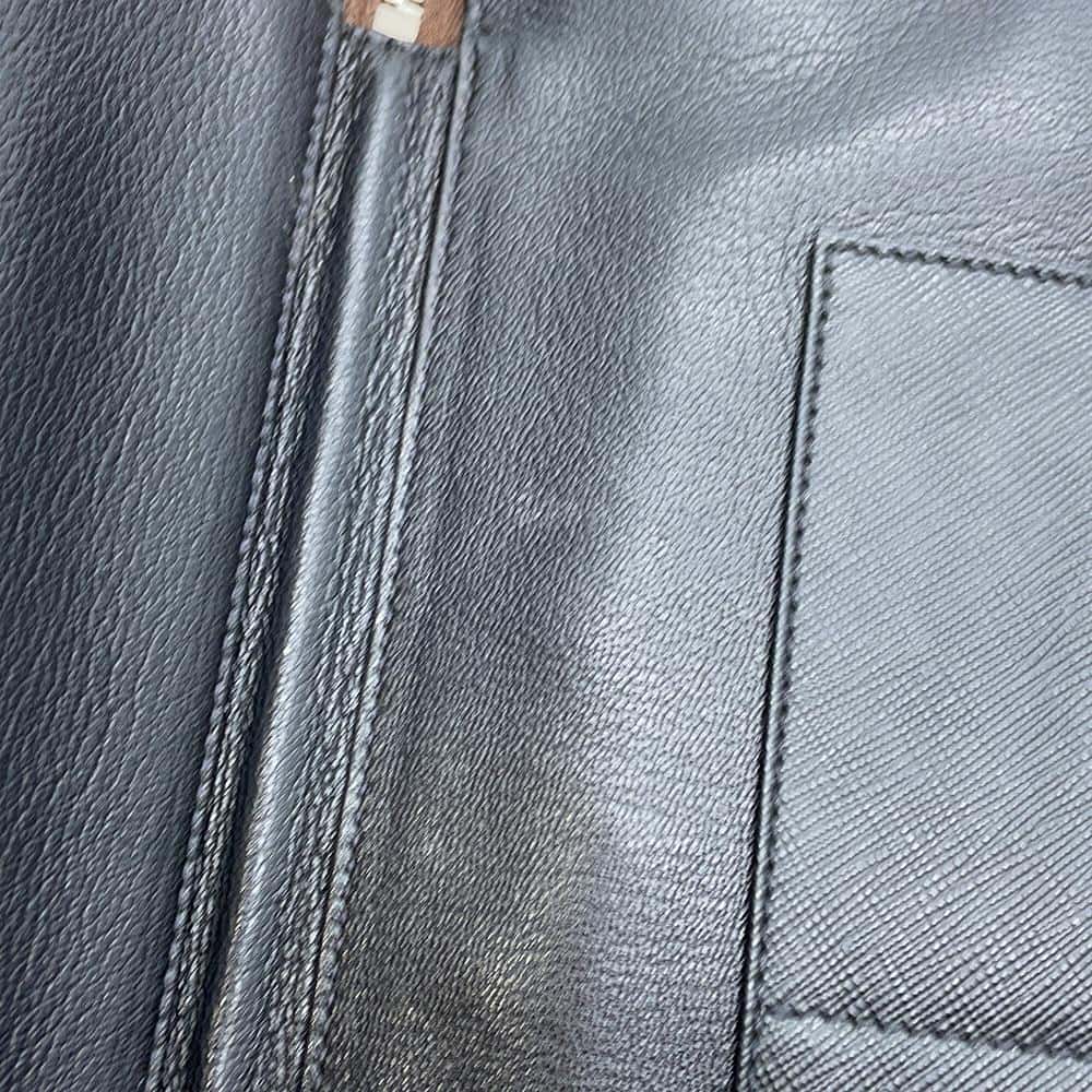 PRADA Clutch Bag Brown2VN001 Leather