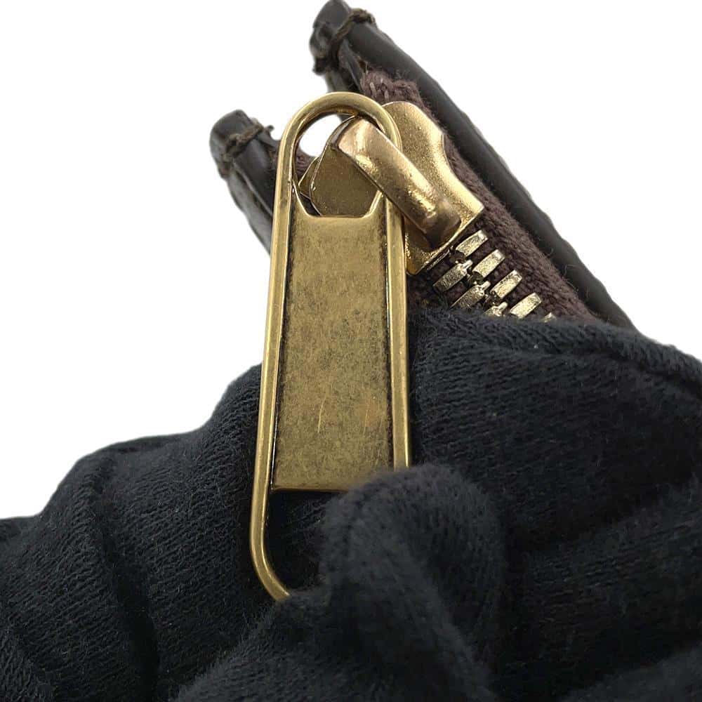 BALENCIAGA GUCCICollaboration The Hacker Project Clutch Bag Beige/Brown680382 GG SupremeCanvas Leather