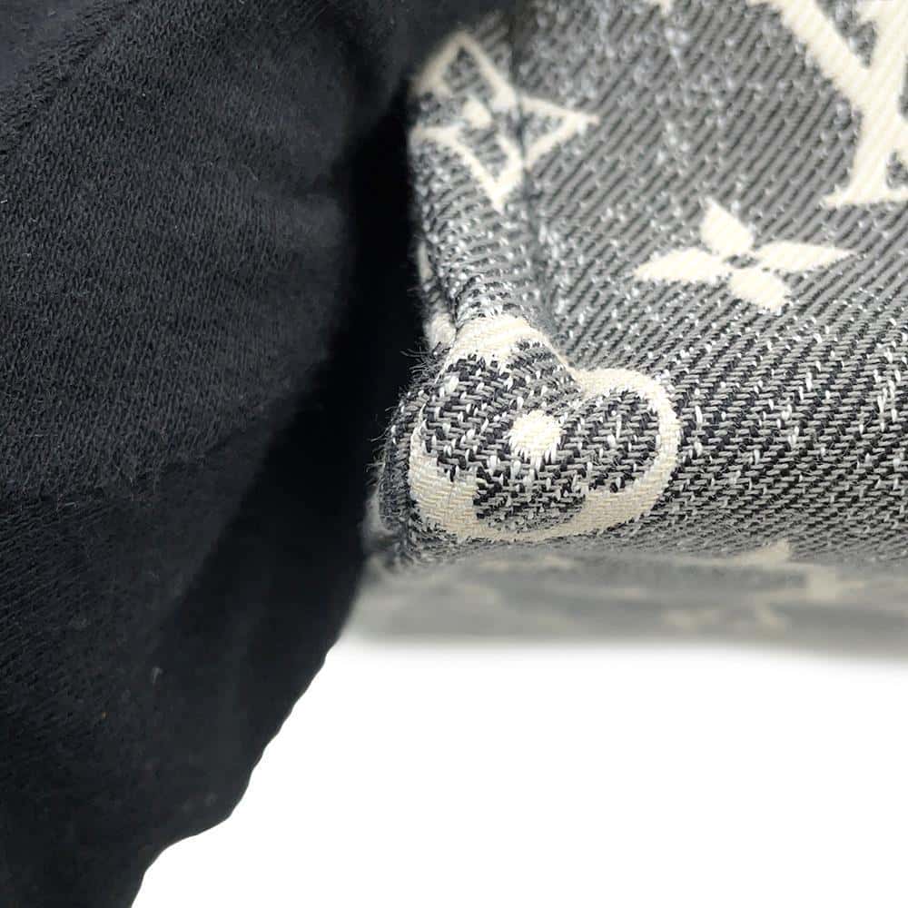 LOUIS VUITTON Onthego GrayM46448 Monogram・Jacquard Denim Size MM
