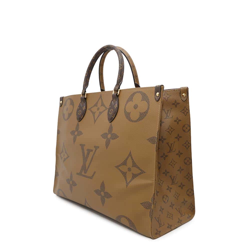 LOUIS VUITTON Onthego RedM44576 Monogram Monogram Reverse Canvas Monogram Giant Size GM