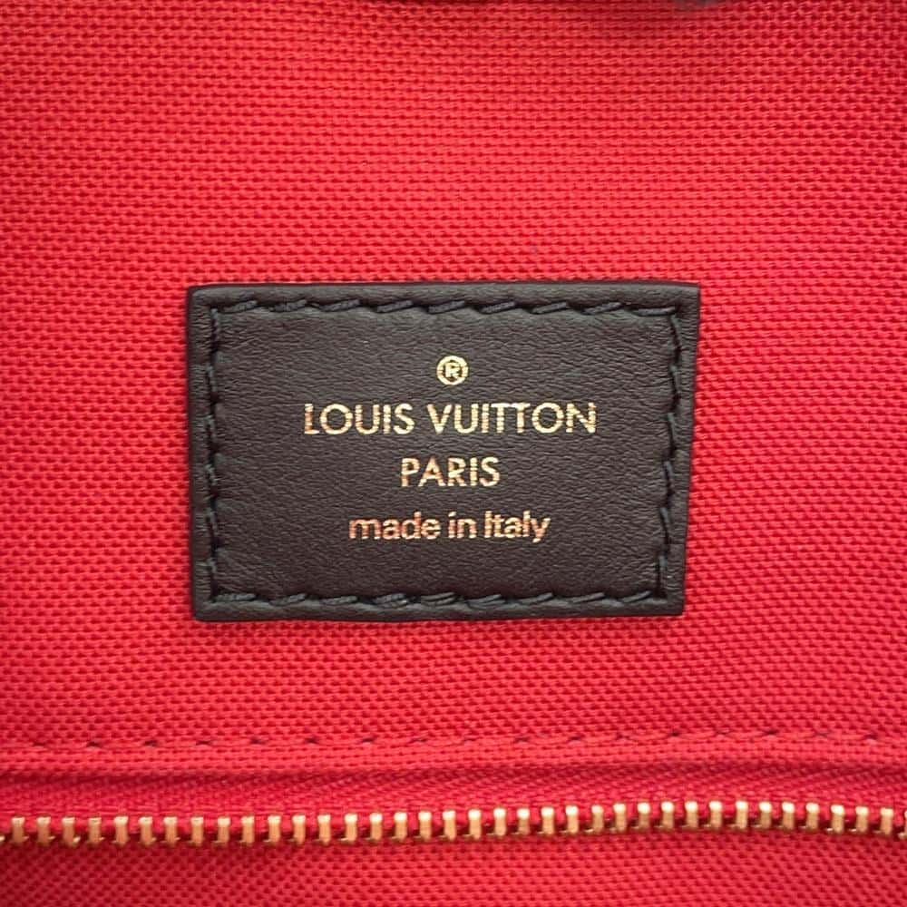 LOUIS VUITTON Onthego RedM44576 Monogram Monogram Reverse Canvas Monogram Giant Size GM