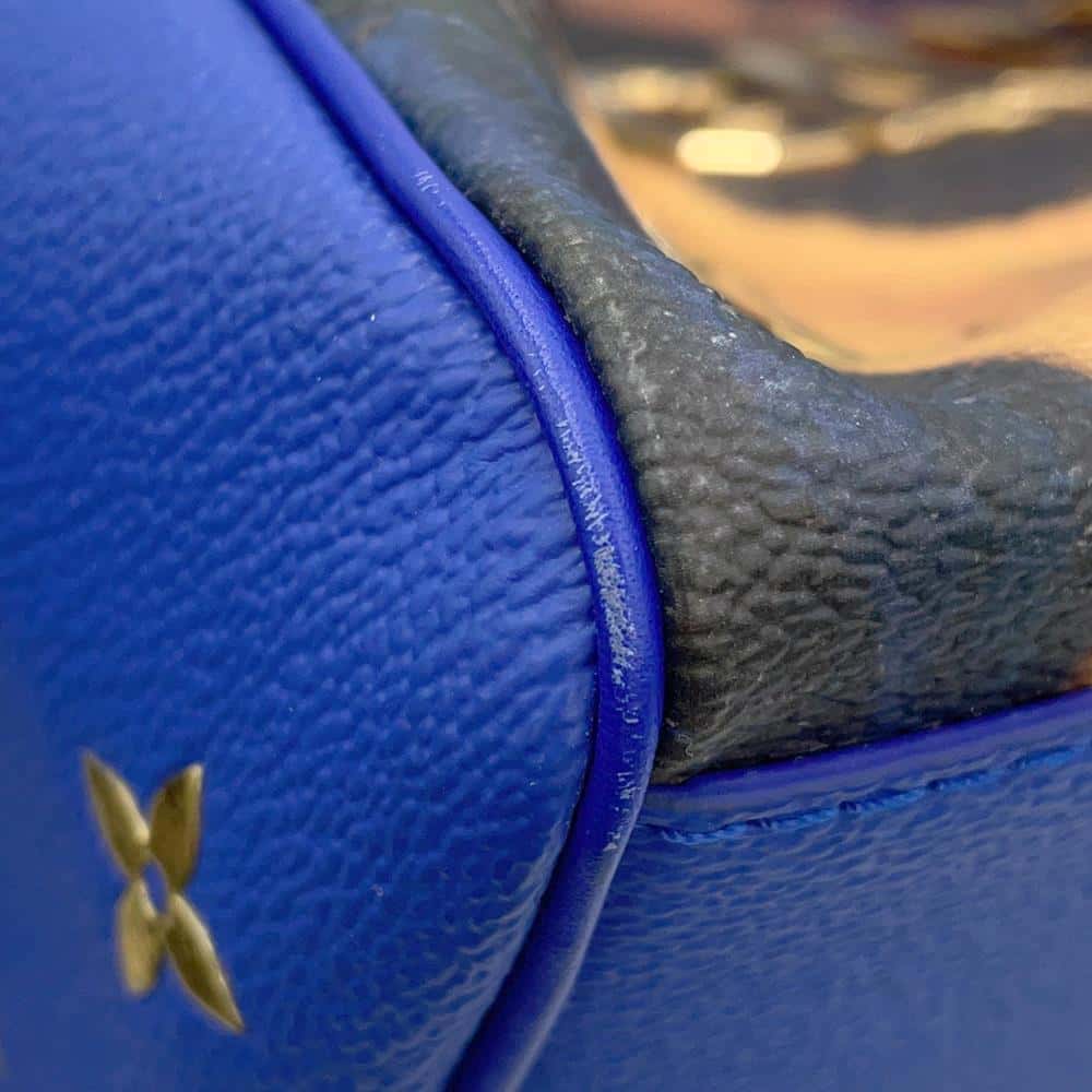 LOUIS VUITTON Speedy Gauguin BlueM43355 PVC Masters Collection Size 30
