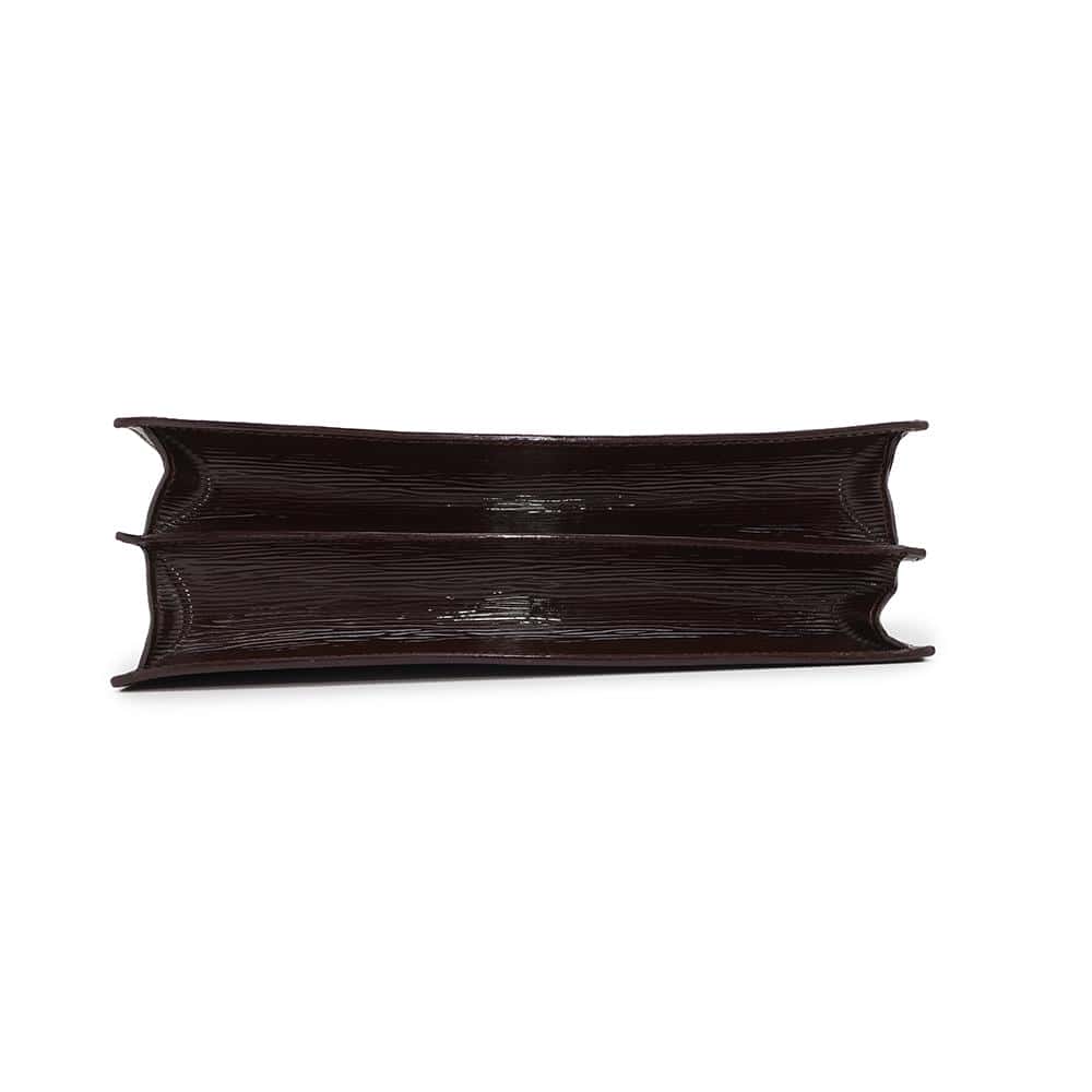 LOUIS VUITTON Sevigne Prune ElectricM40540 Epi Leather Size GM