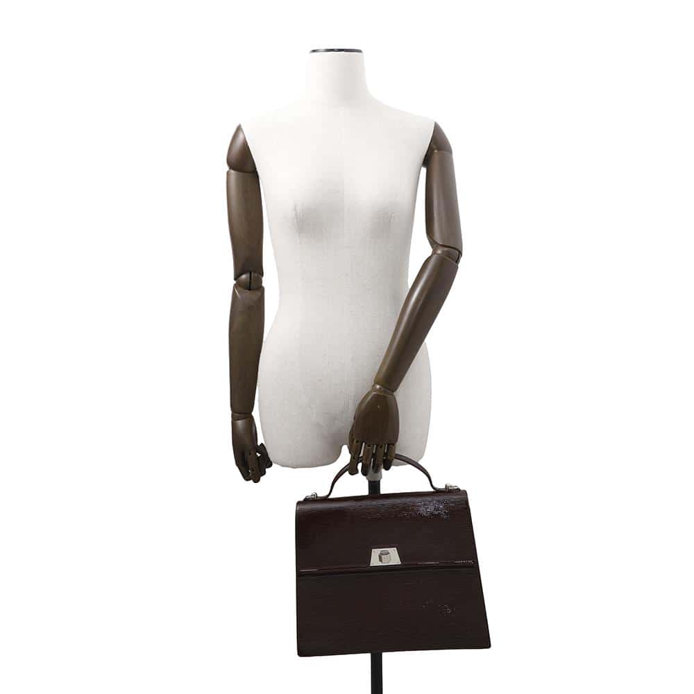 LOUIS VUITTON Sevigne Prune ElectricM40540 Epi Leather Size GM