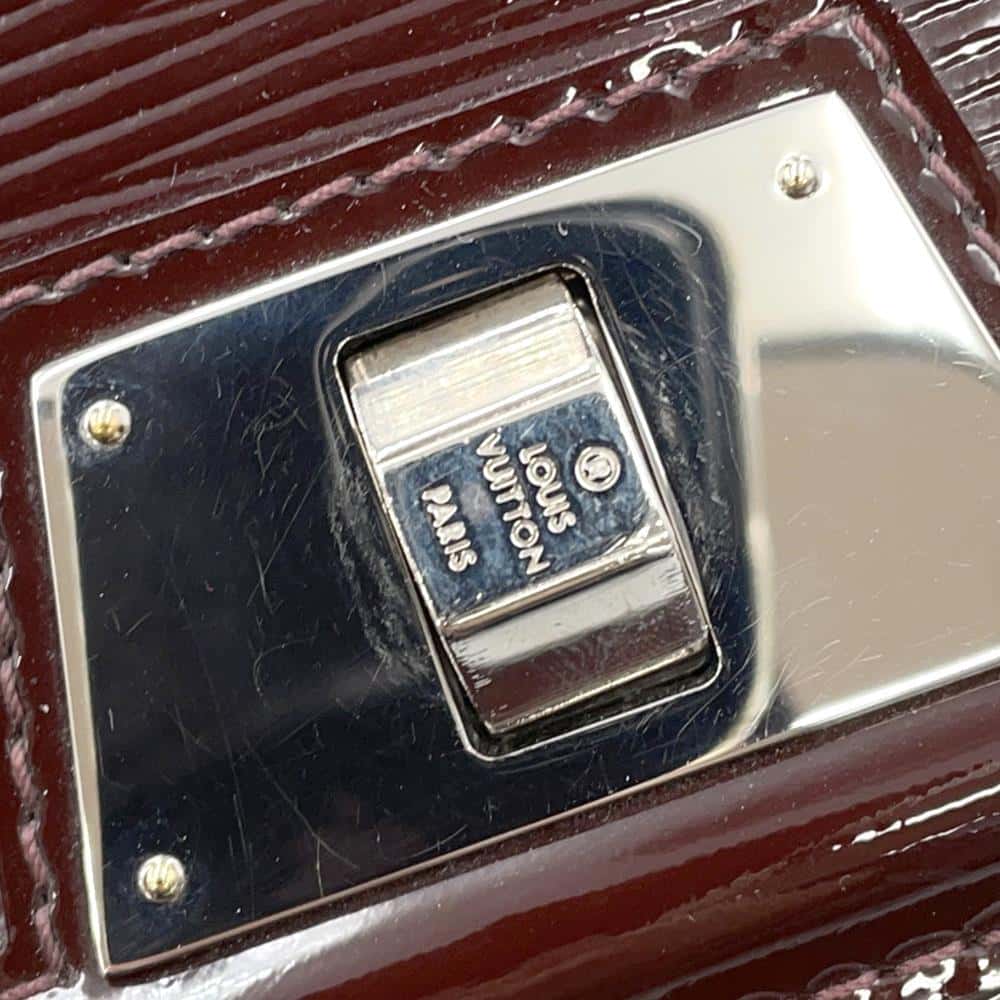LOUIS VUITTON Sevigne Prune ElectricM40540 Epi Leather Size GM