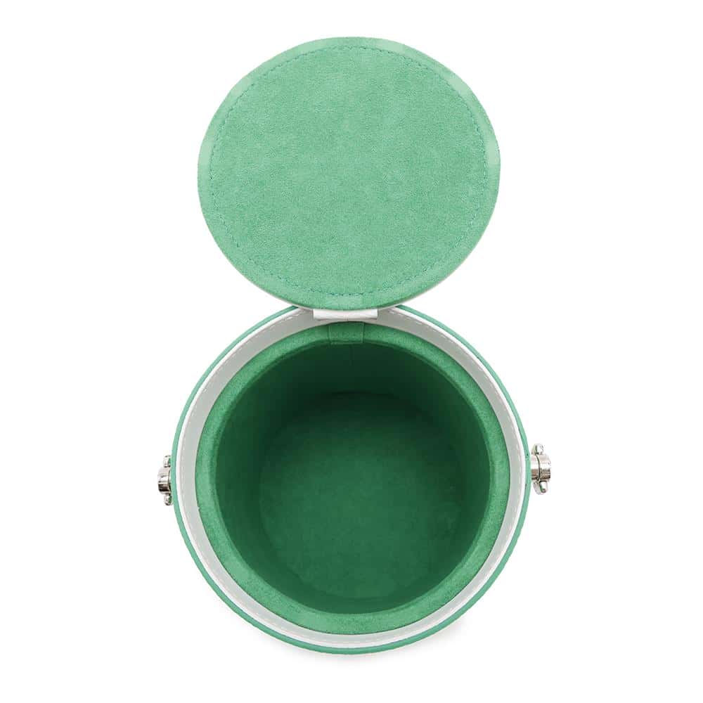 LOUIS VUITTON LV paint can GreenM81592 Canvas Leather