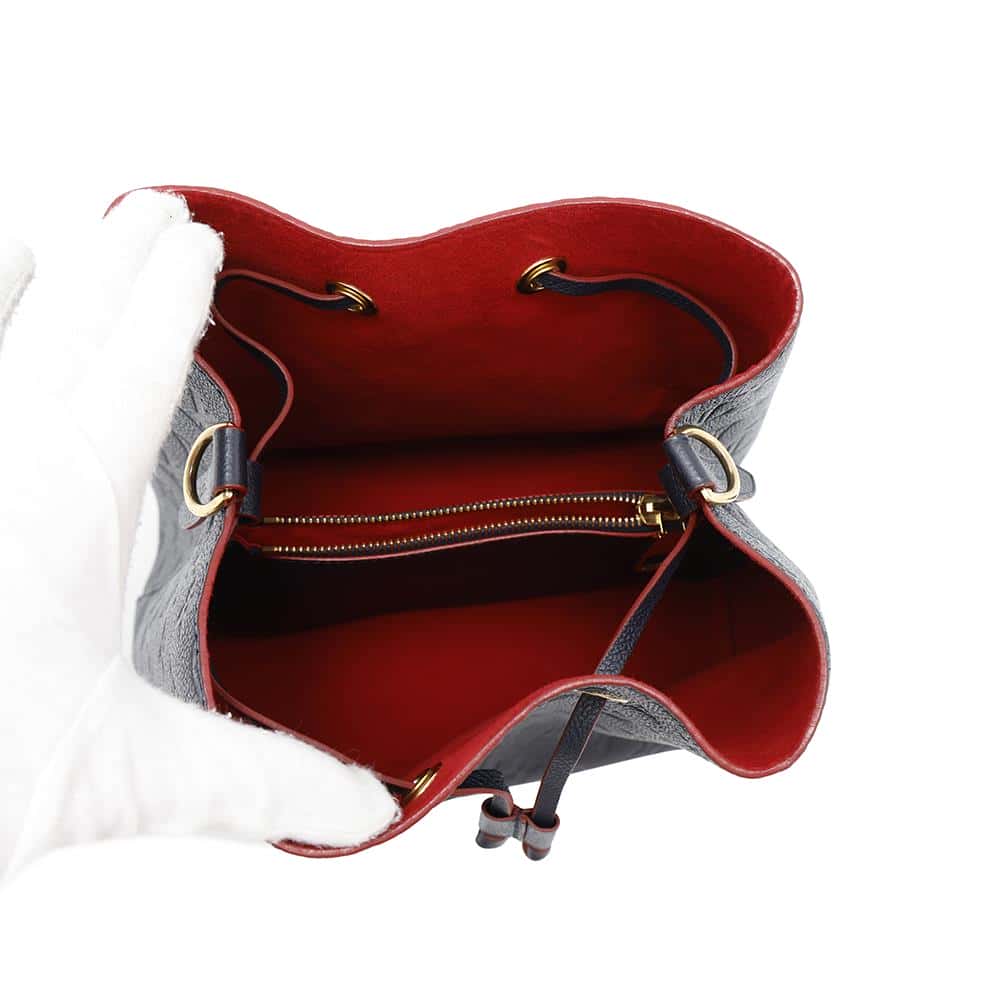 LOUIS VUITTON Neonoe Marine RougeM45306 Monogram Empreinte Leather