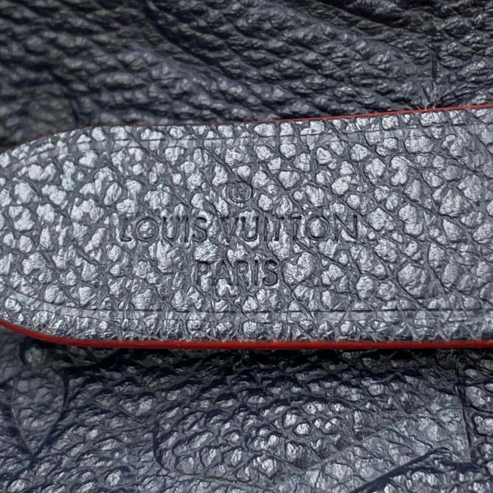 LOUIS VUITTON Neonoe Marine RougeM45306 Monogram Empreinte Leather