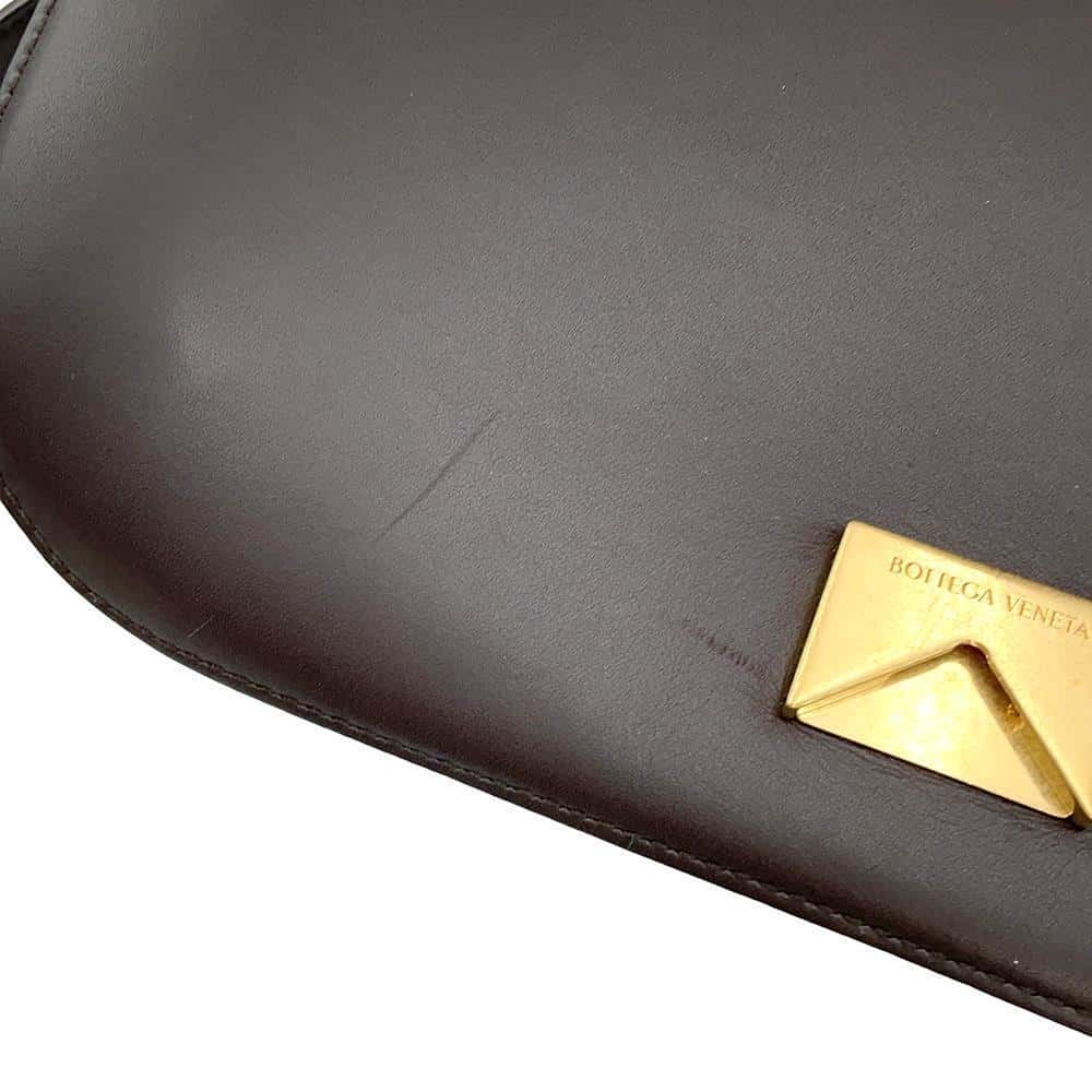 Bottega Veneta Mount Envelope Shoulder Bag Brown667398 Smooth Calf Leather