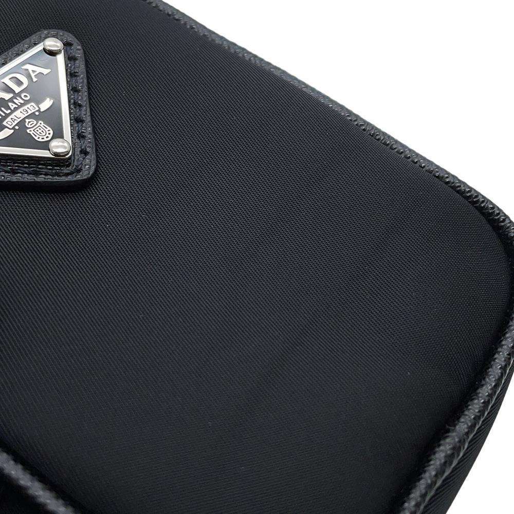 PRADA Re-Nylon Shoulder Bag Black2VH113 Nylon