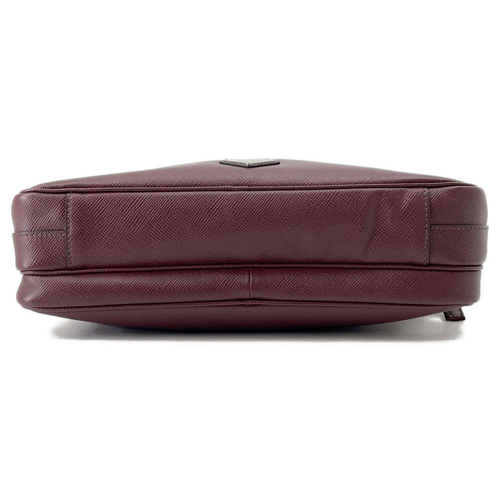PRADA Messenger bag BordeauxVA1066 Saffiano LeatherLeather