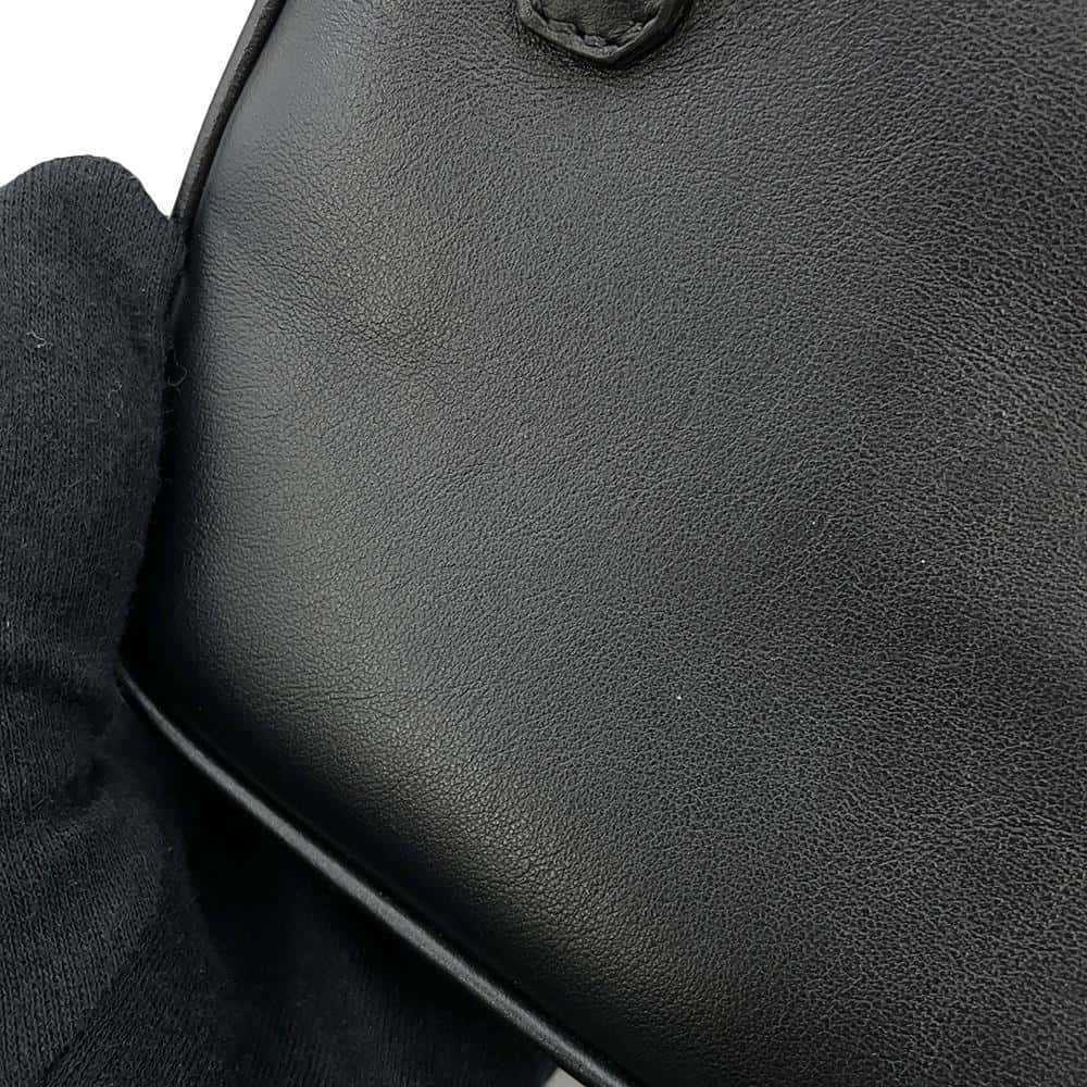 FENDI Fendace Camera Bag Shoulder Bag Black7M0285 Leather