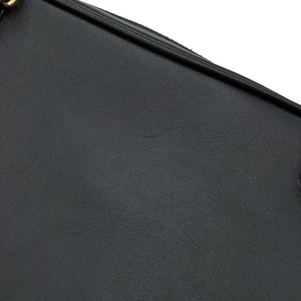 FENDI Fendace Camera Bag Shoulder Bag Black7M0285 Leather