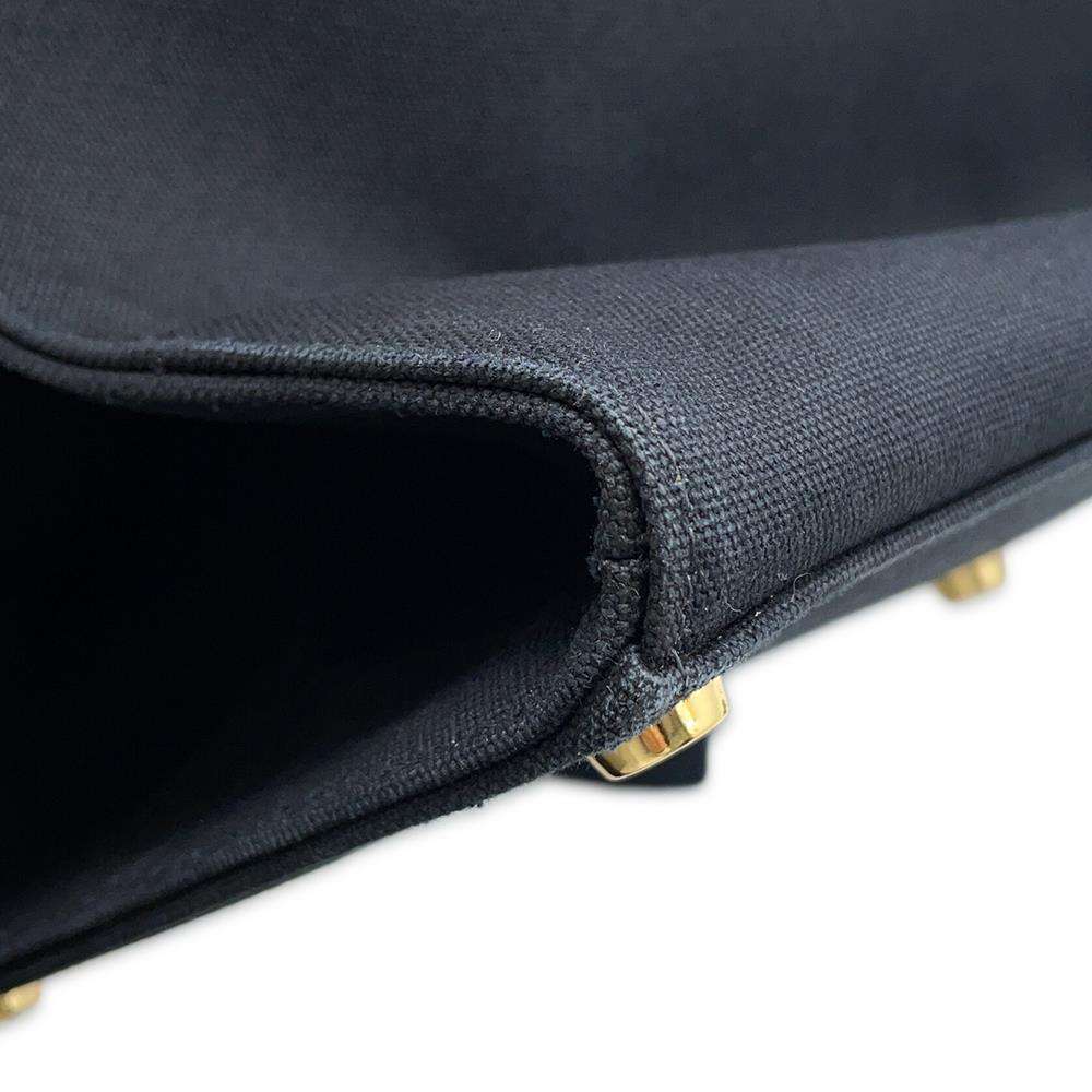 FENDI Fendace Tote Bag Black8BH395 Canvas