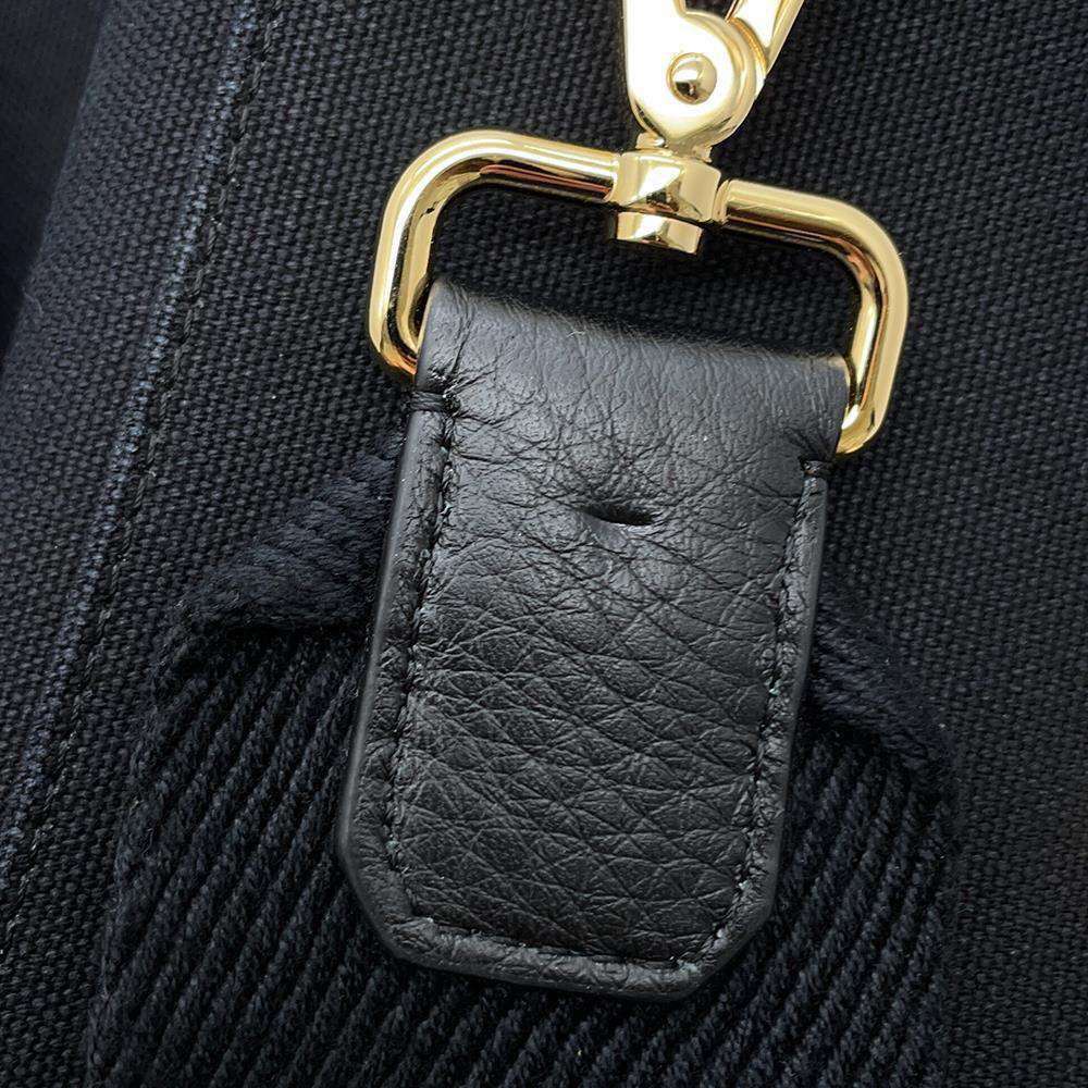 FENDI Fendace Tote Bag Black8BH395 Canvas