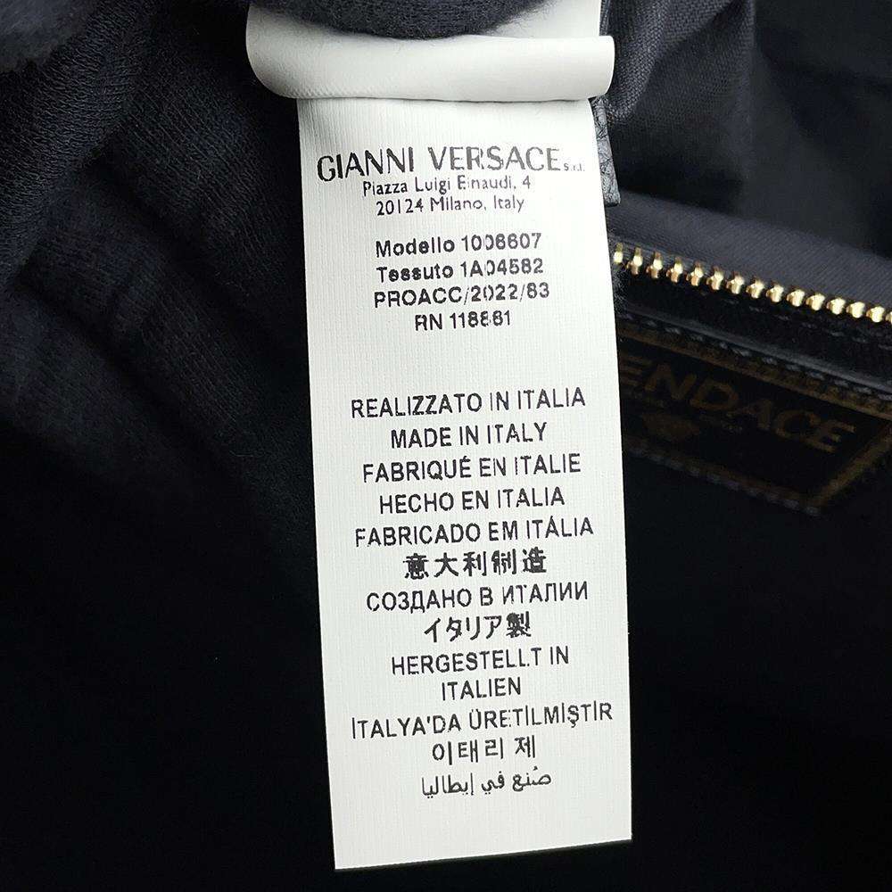 FENDI Fendace Tote Bag Black7VA558 Canvas
