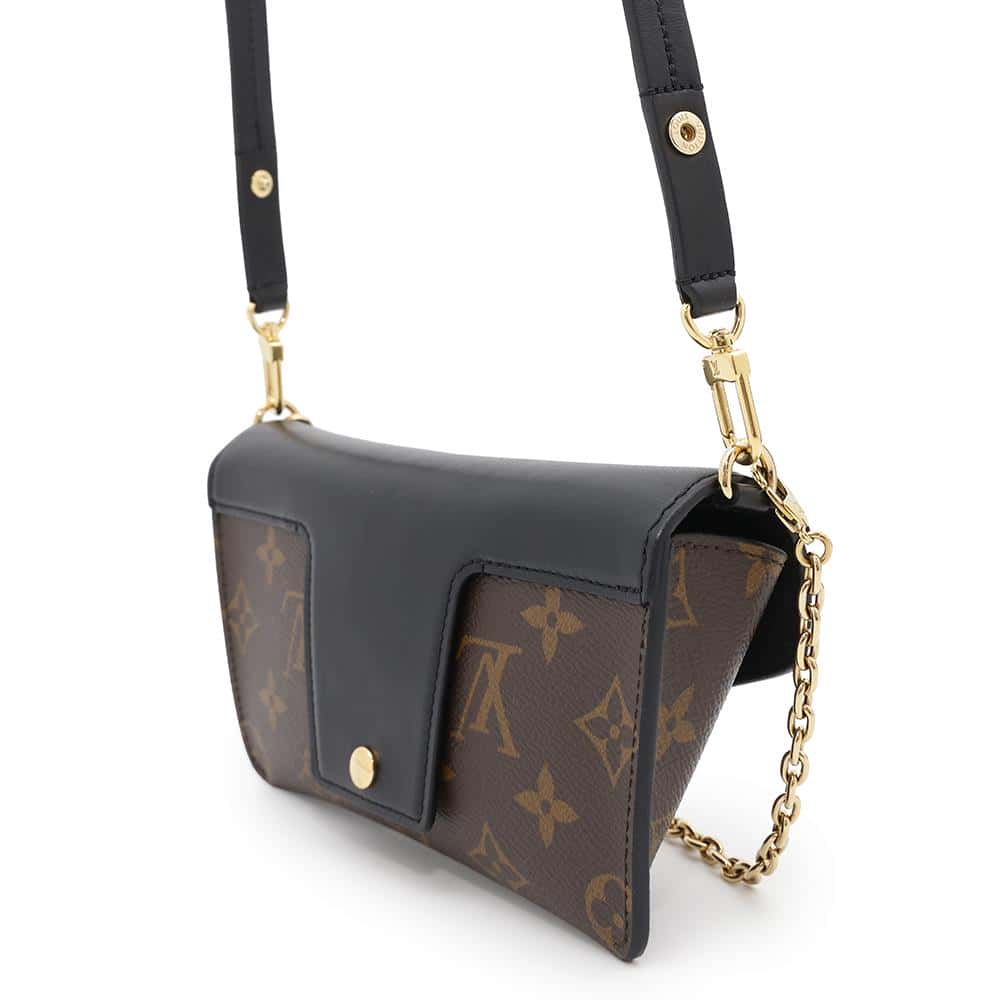 LOUIS VUITTON Padlock on Strap NoirM80559 Monogram