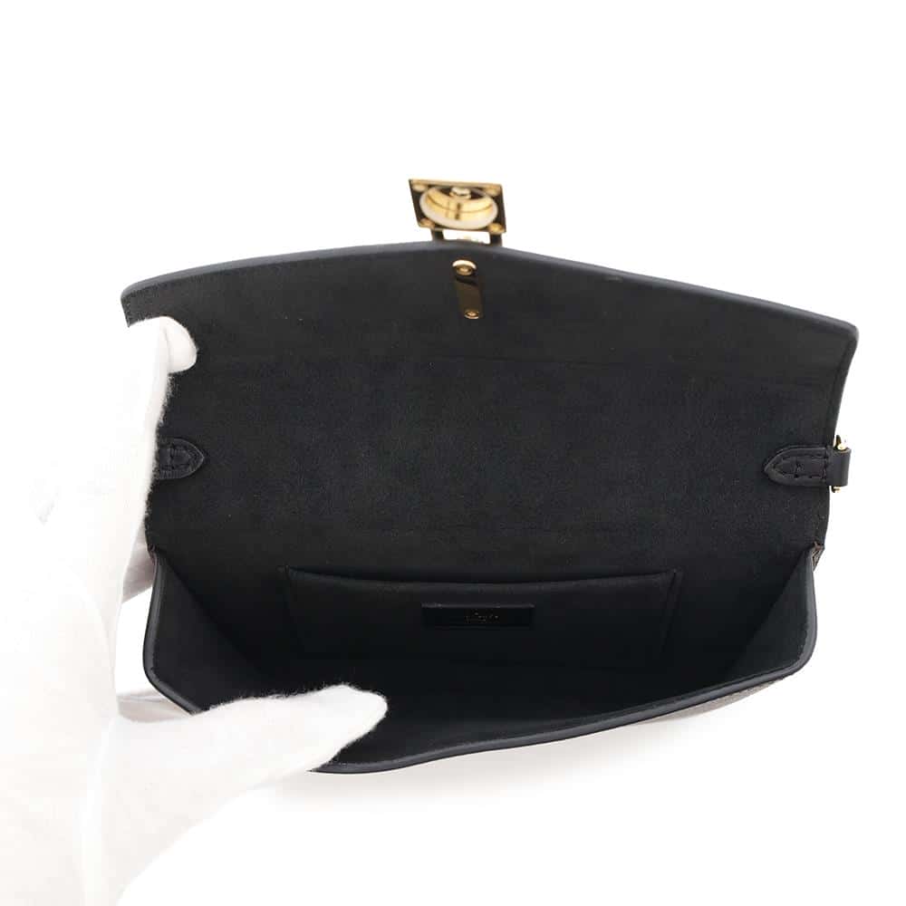 LOUIS VUITTON Padlock on Strap NoirM80559 Monogram
