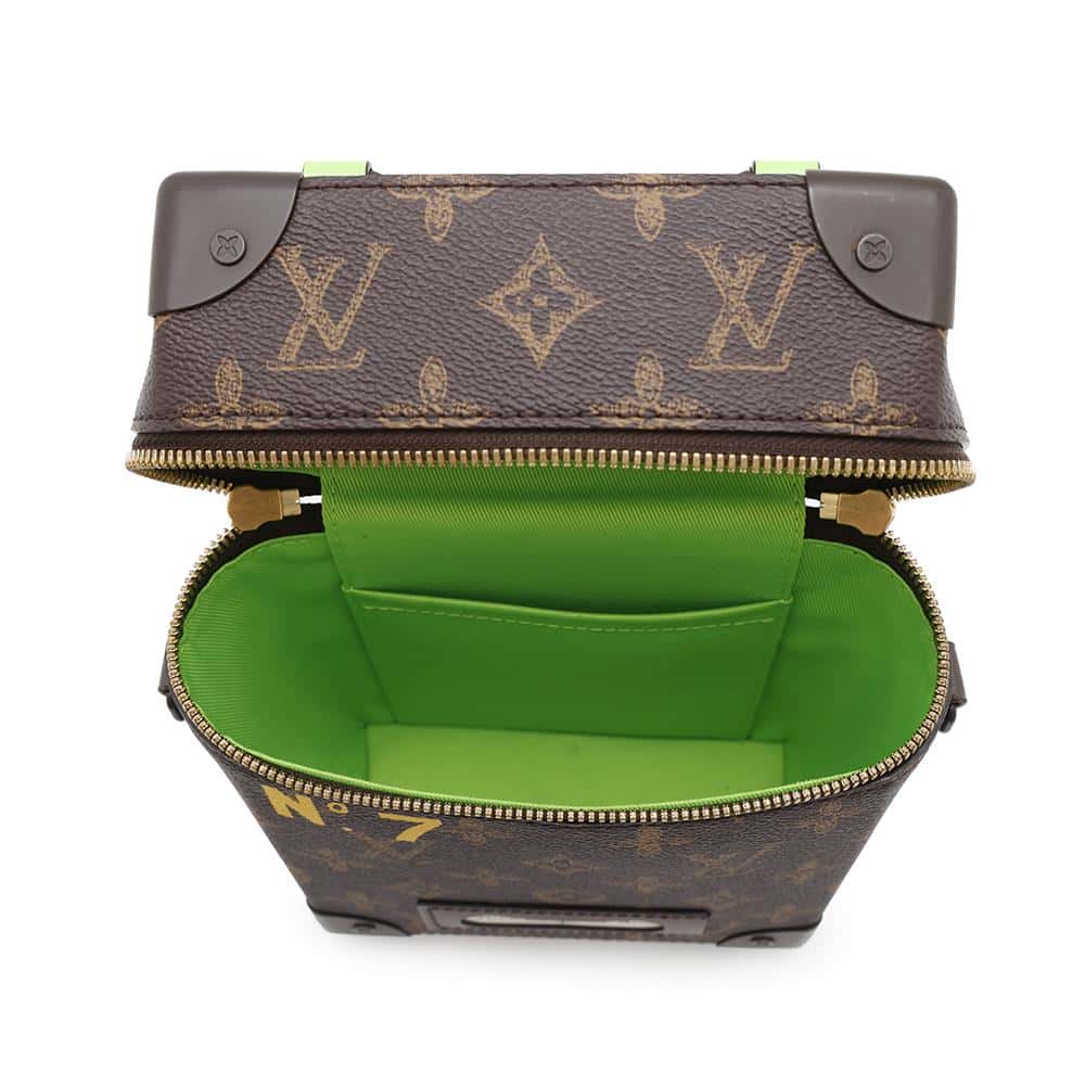 LOUIS VUITTON Vertical Box Trunk GreenM59664 Monogram