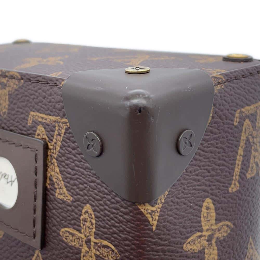 LOUIS VUITTON Vertical Box Trunk GreenM59664 Monogram
