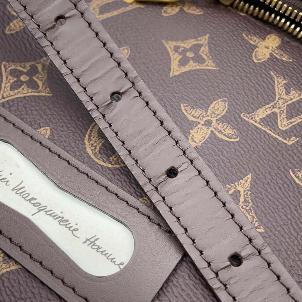 LOUIS VUITTON Vertical Box Trunk GreenM59664 Monogram