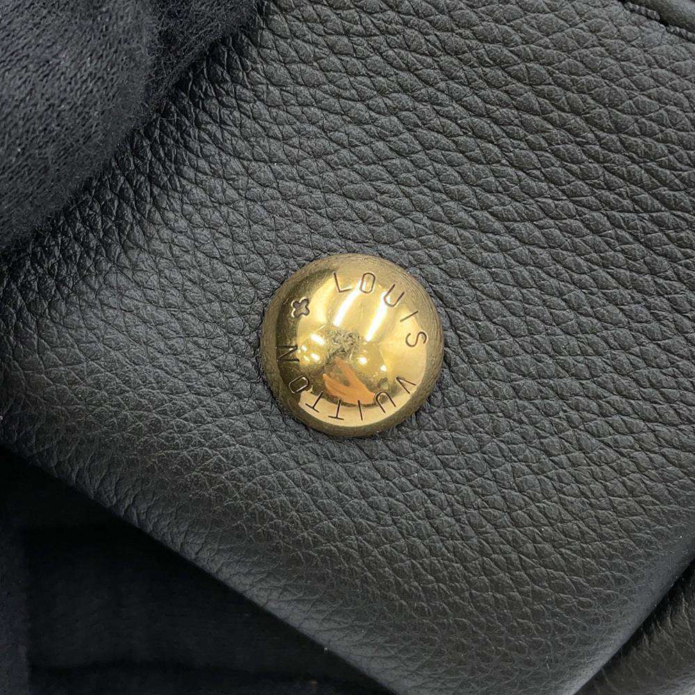 LOUIS VUITTON Lowkey Hobo BlackM25352 Calf Leather Size PM