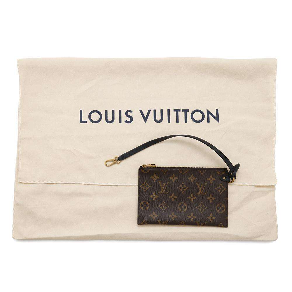 LOUIS VUITTON Lowkey Hobo BlackM25352 Calf Leather Size PM