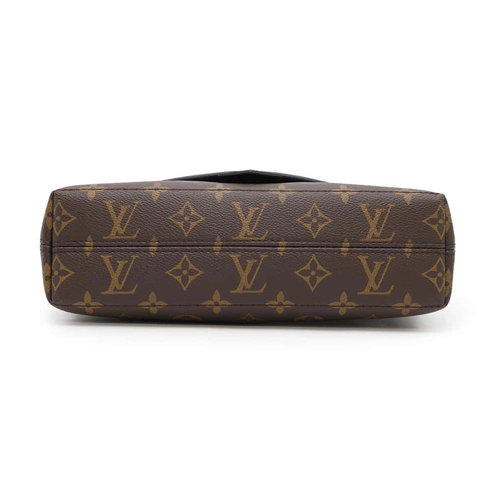 LOUIS VUITTON Magnetic messenger NoirM45557 Monogram Macassar Canvas