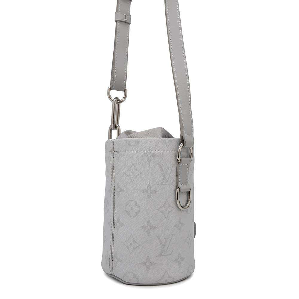 LOUIS VUITTON Chalk Nano Bag GrayM44631 Monogram