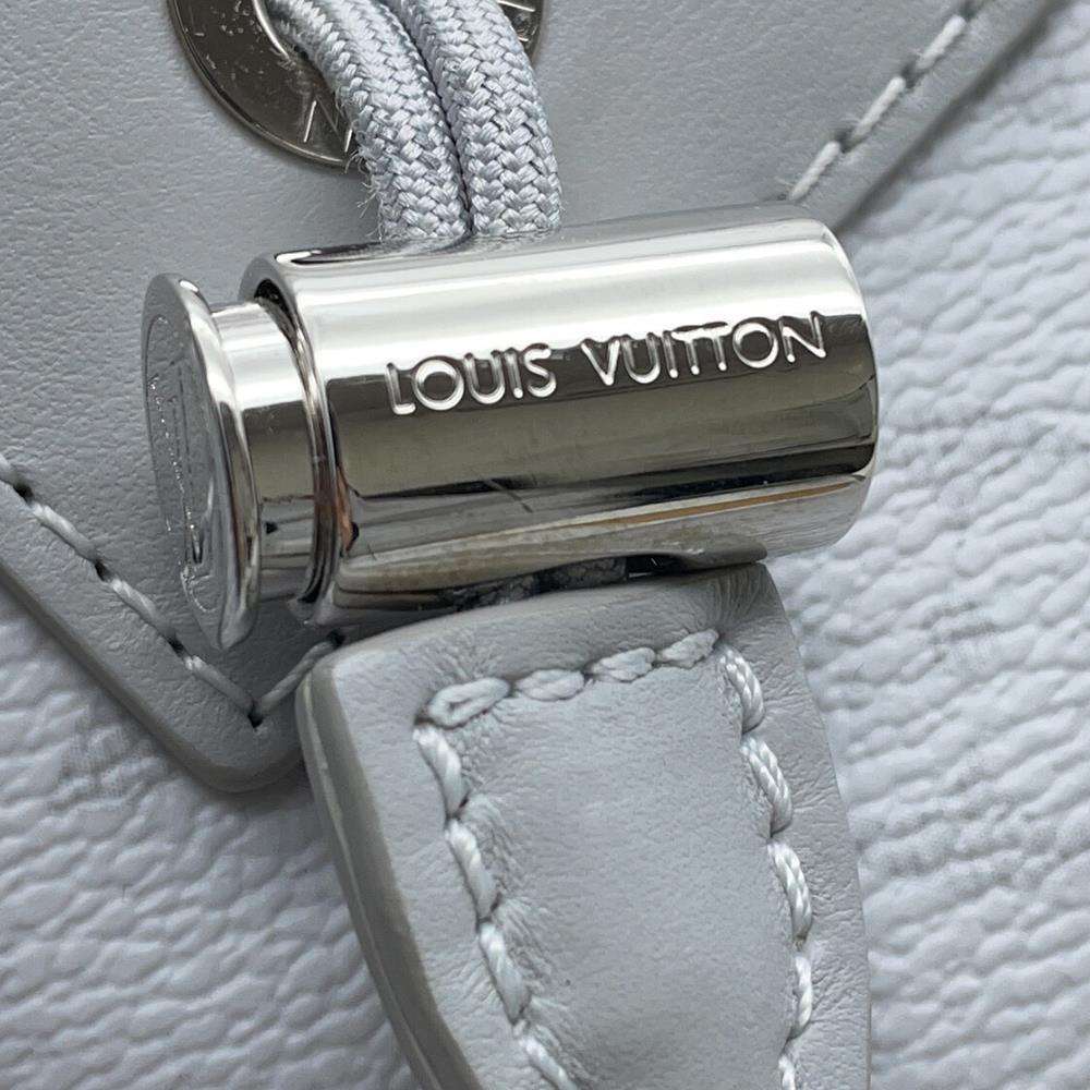 LOUIS VUITTON Chalk Nano Bag GrayM44631 Monogram