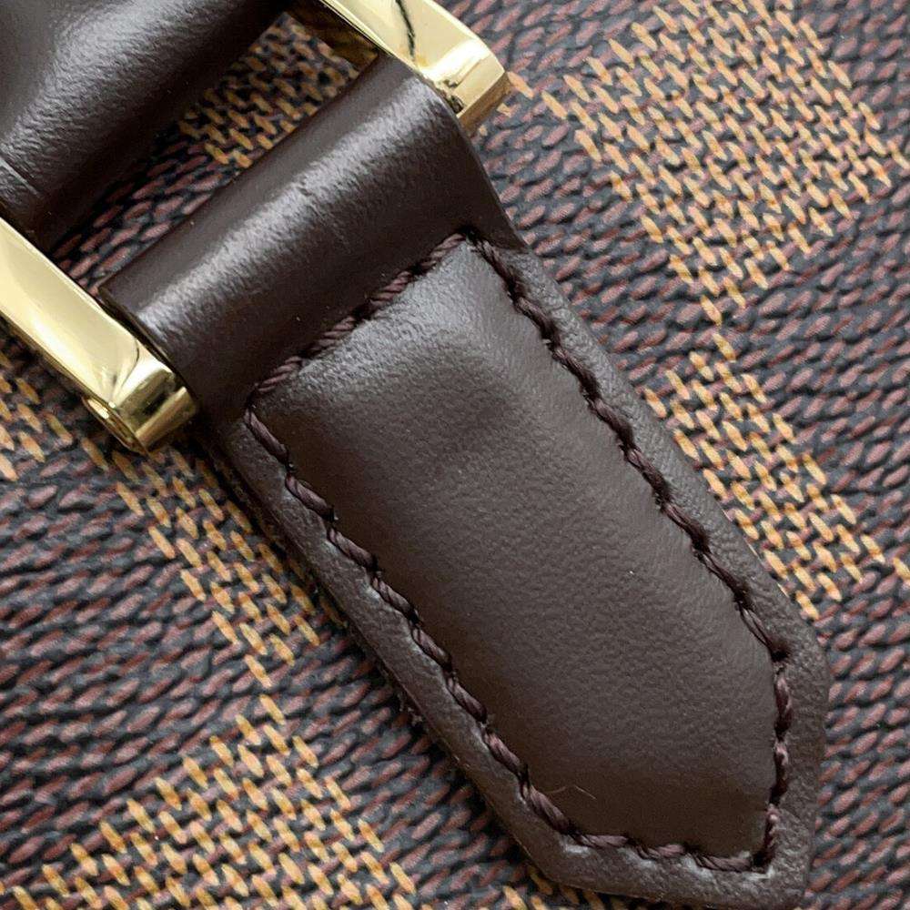 LOUIS VUITTON Brera RedN51150 Damier Ebene Canvas