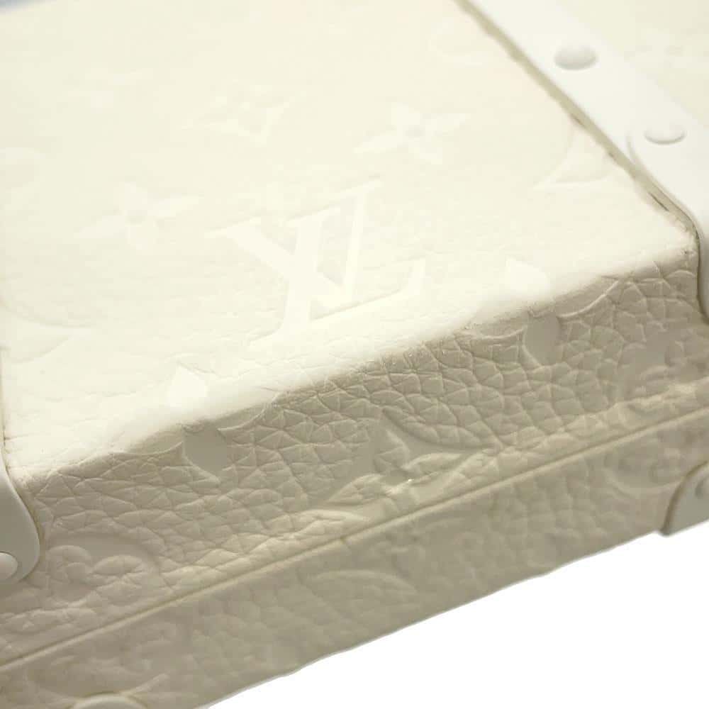 LOUIS VUITTON Wallet trunk WhiteM20153 Monogram・Taurillon