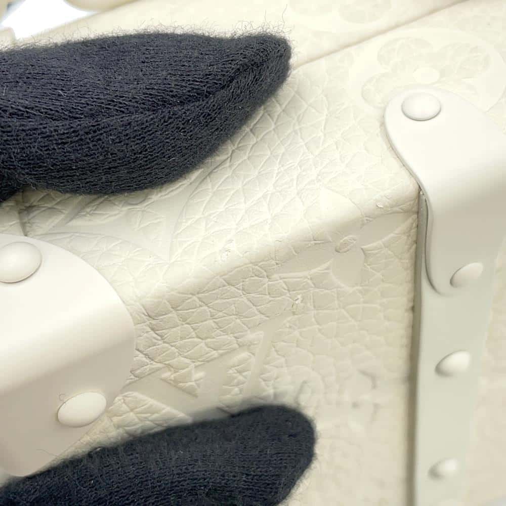 LOUIS VUITTON Wallet trunk WhiteM20153 Monogram・Taurillon