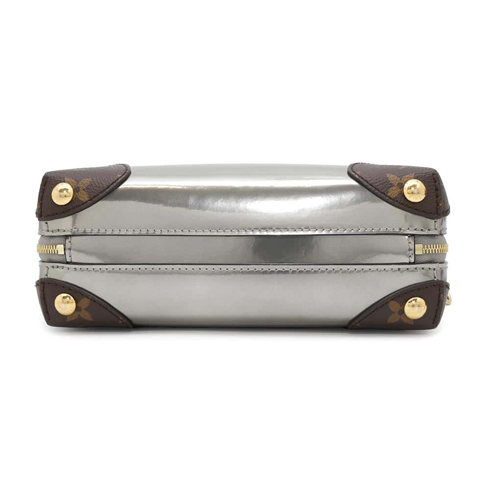 LOUIS VUITTON Venice Gris MetalM52758 Monogram Patent Leather