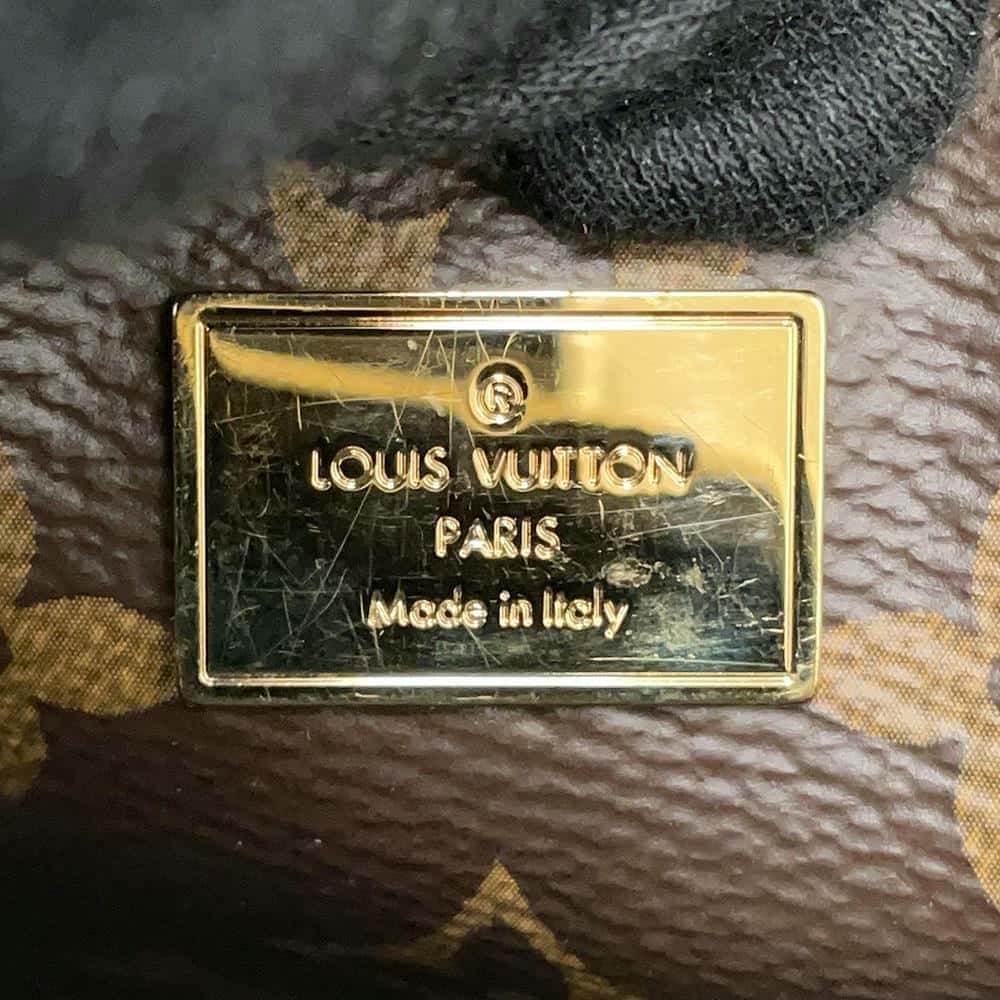 LOUIS VUITTON Venice Gris MetalM52758 Monogram Patent Leather
