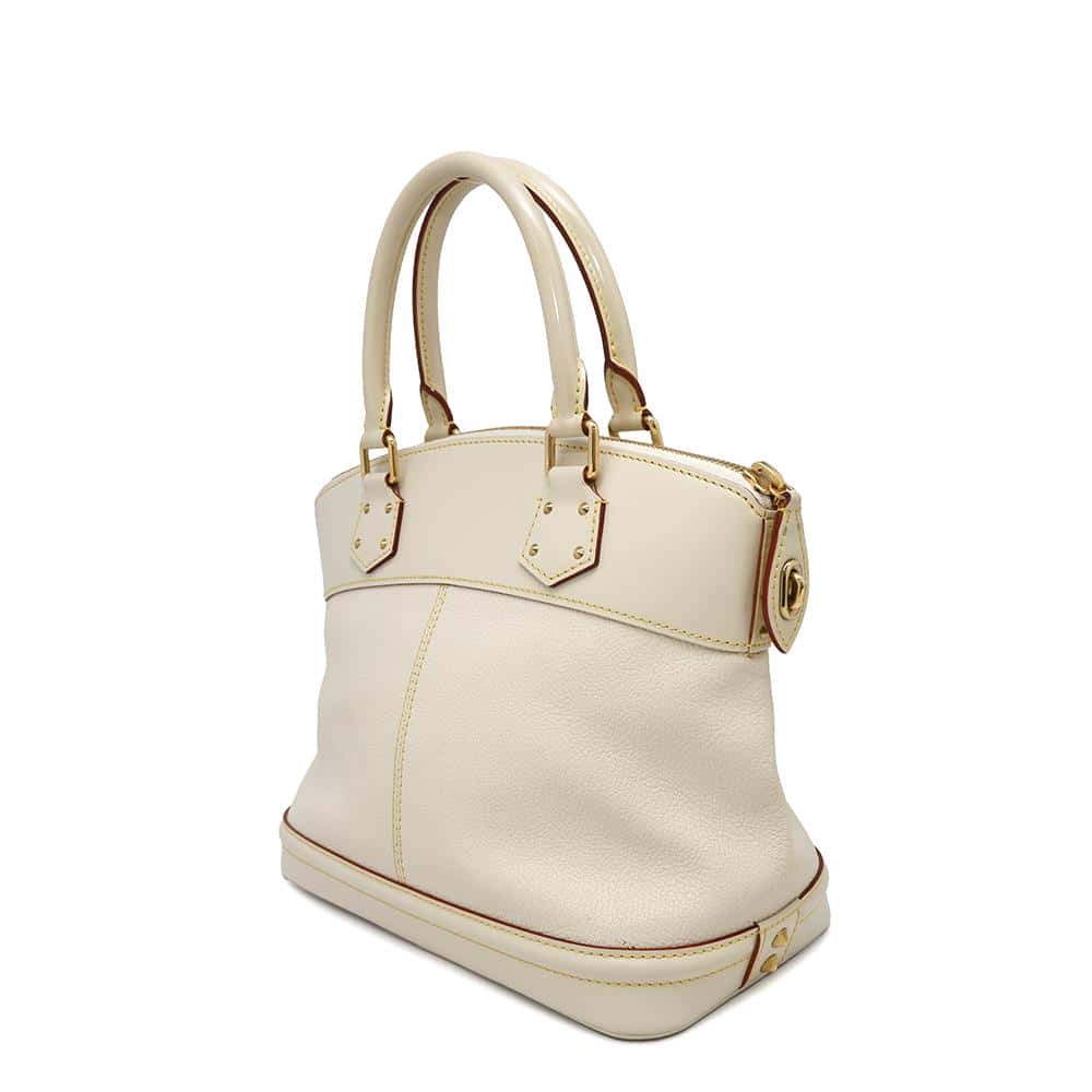 LOUIS VUITTON Lock It BlancM91887 Suhali・Leather Size PM