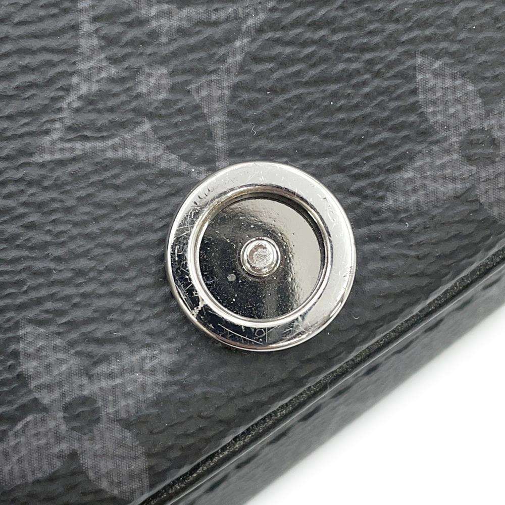 LOUIS VUITTON Montsouris Wearable Wallet BlackM83567 Monogram Eclipse