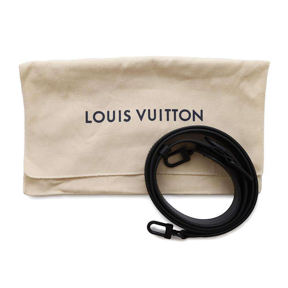 LOUIS VUITTON Montsouris Wearable Wallet BlackM83567 Monogram Eclipse